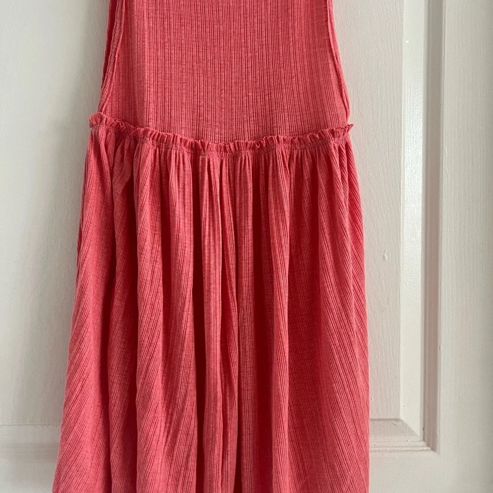 Free People Beach lightweight cover up. Salmon color. EUC! Size XS.
